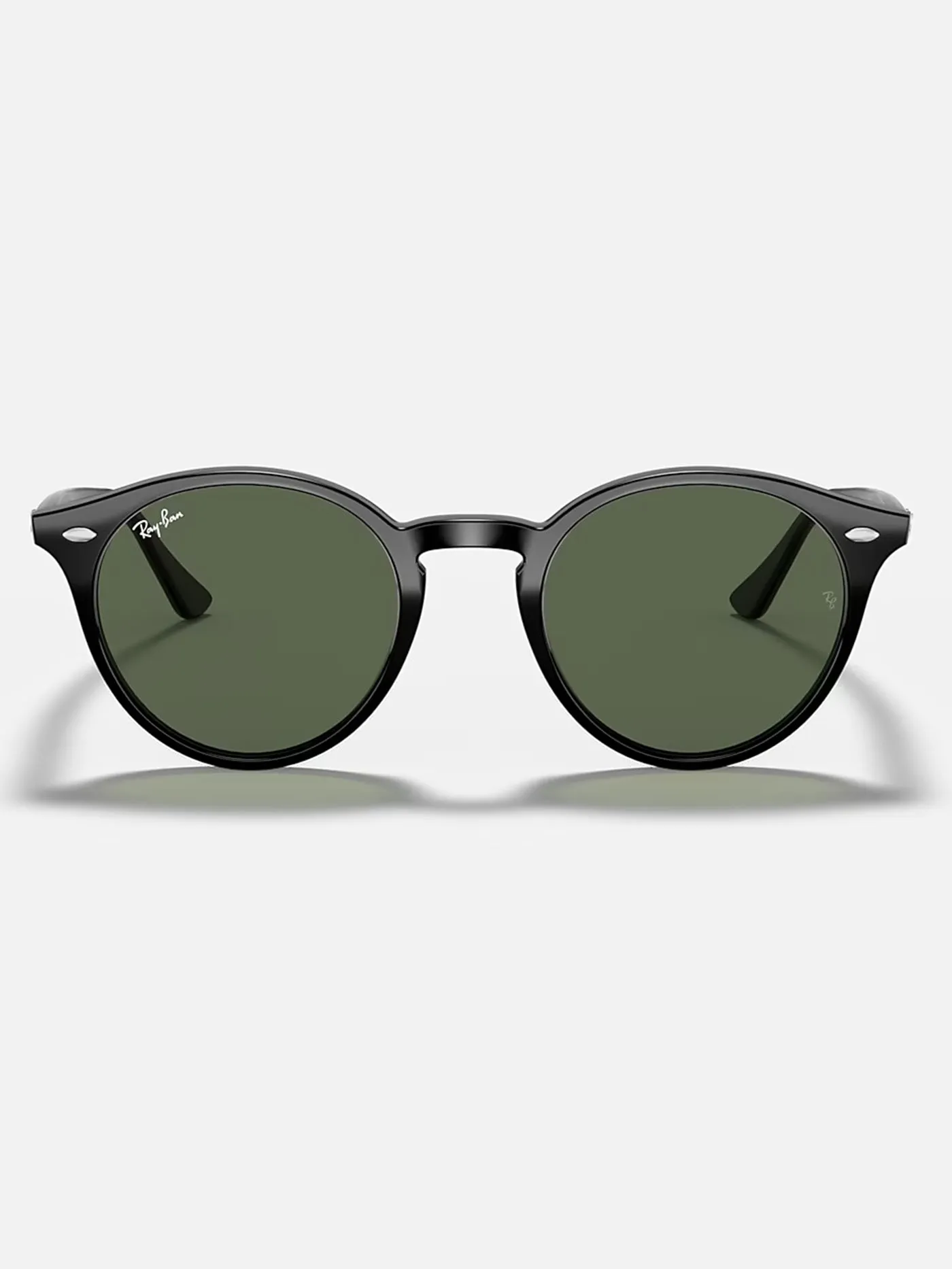 0RB2180 Black/Dark Green Sunglasses