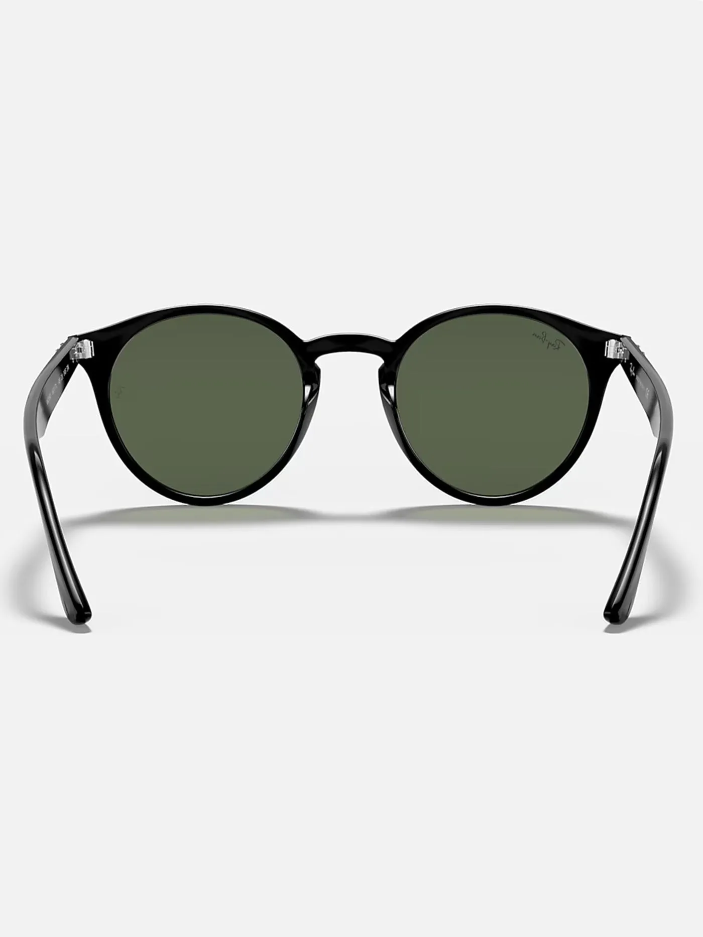 0RB2180 Black/Dark Green Sunglasses