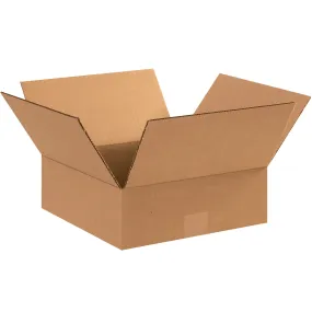 12 x 12 x 4 Flat Corrugated Boxes