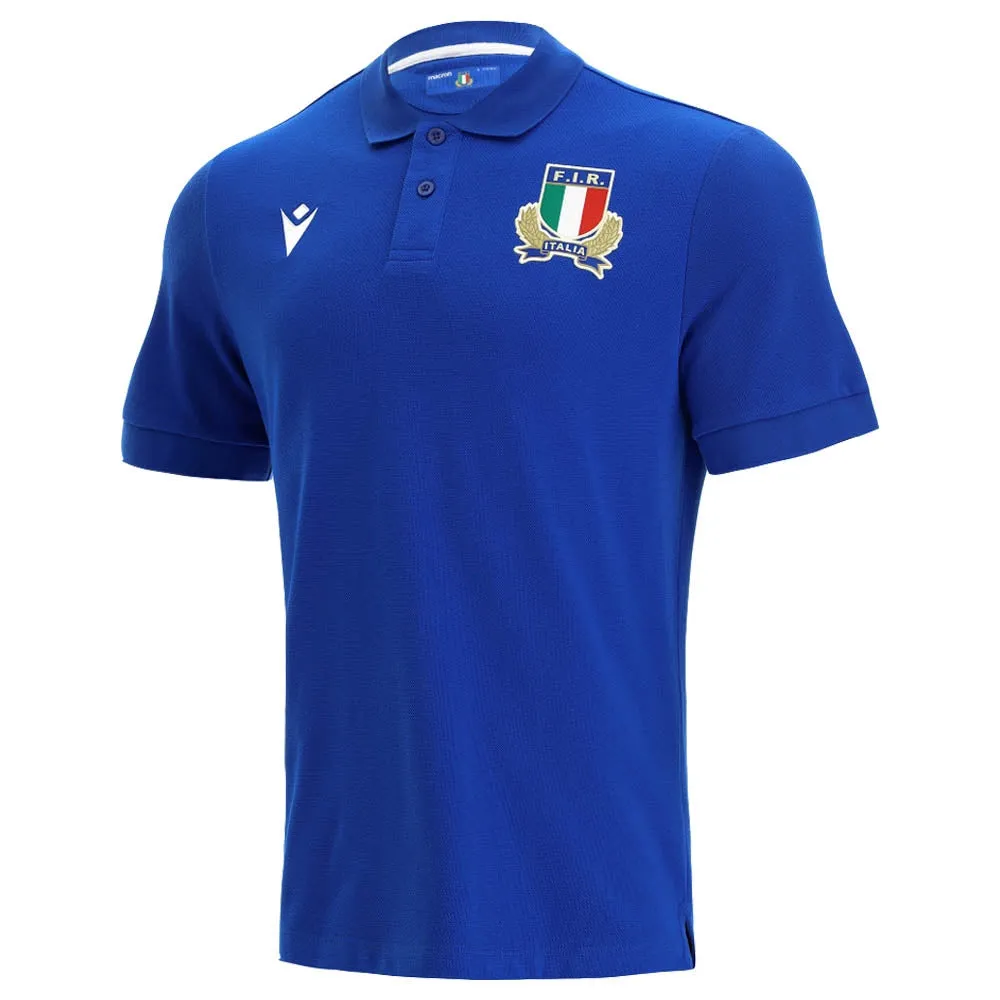 2021-2022 Italy Home Cotton Rugby Shirt