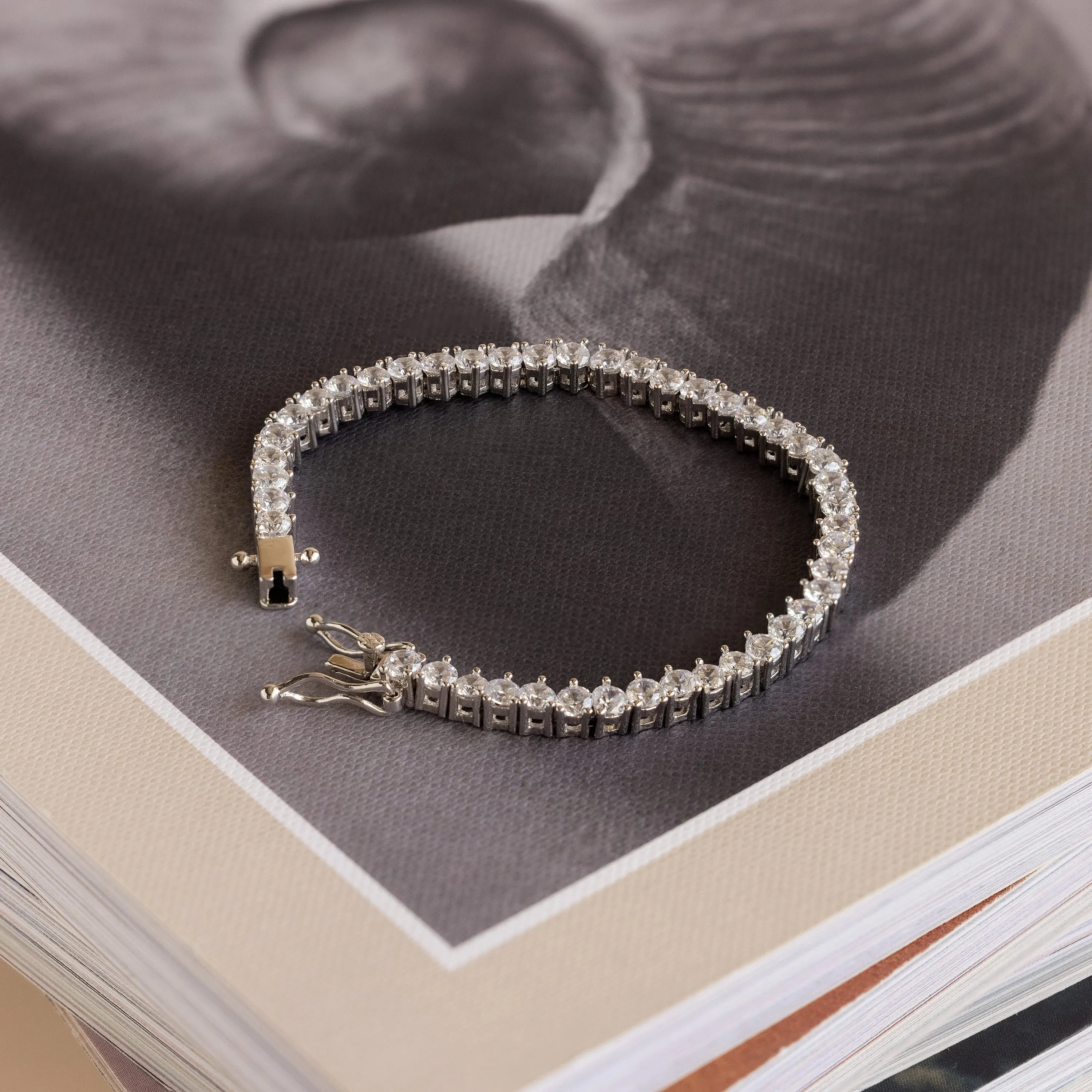 3 Prong Tennis Bracelet