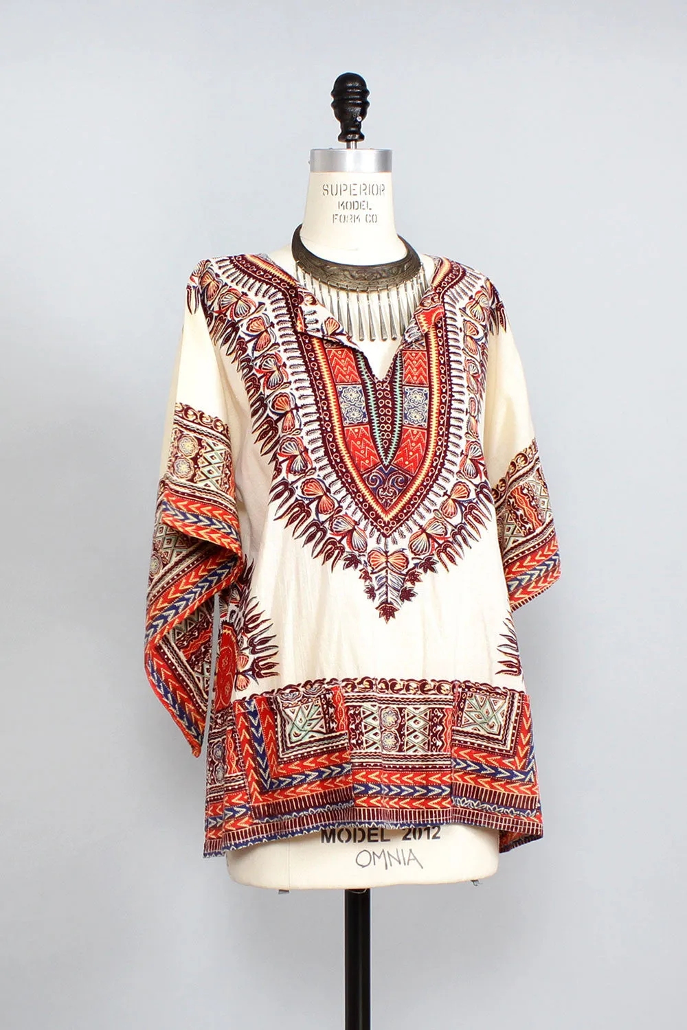 70s Festival Dashiki Top