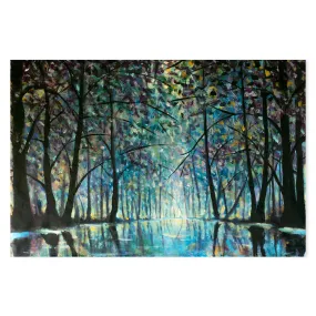 A Forests Reflection, Style B, Hand-Painted Canvas