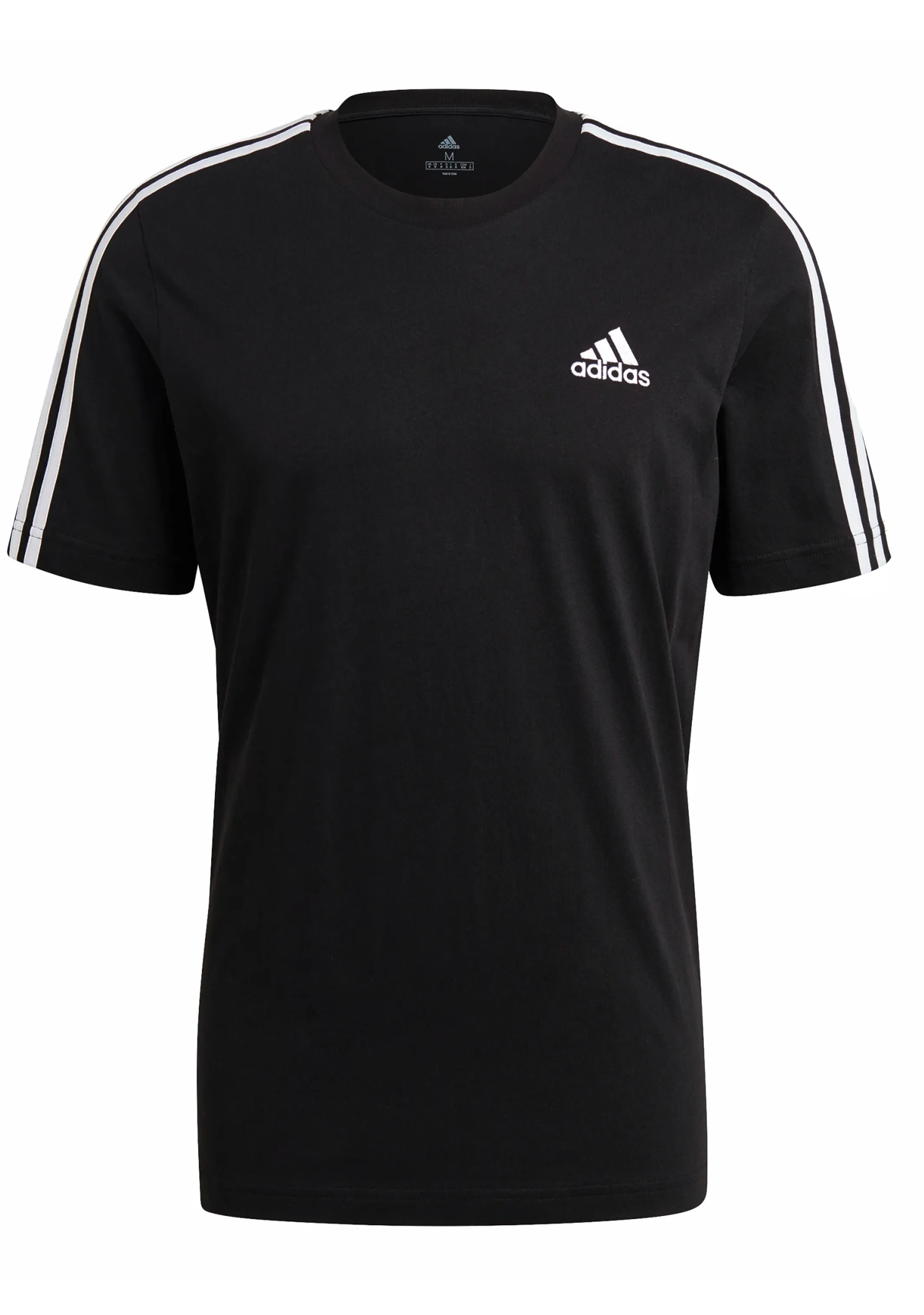 Adidas Mens Essentials 3 Stripes Tee <br> GL3732