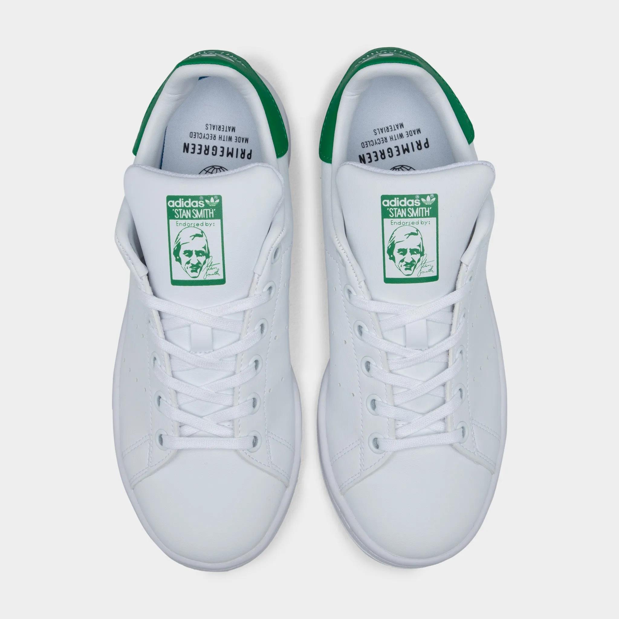 adidas Originals Kids' Primegreen Stan Smith Cloud White / Cloud White - Green