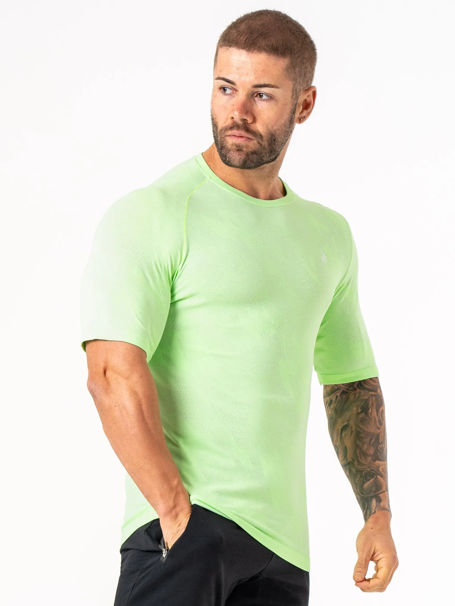 Aero Core Seamless T-Shirt - Lime