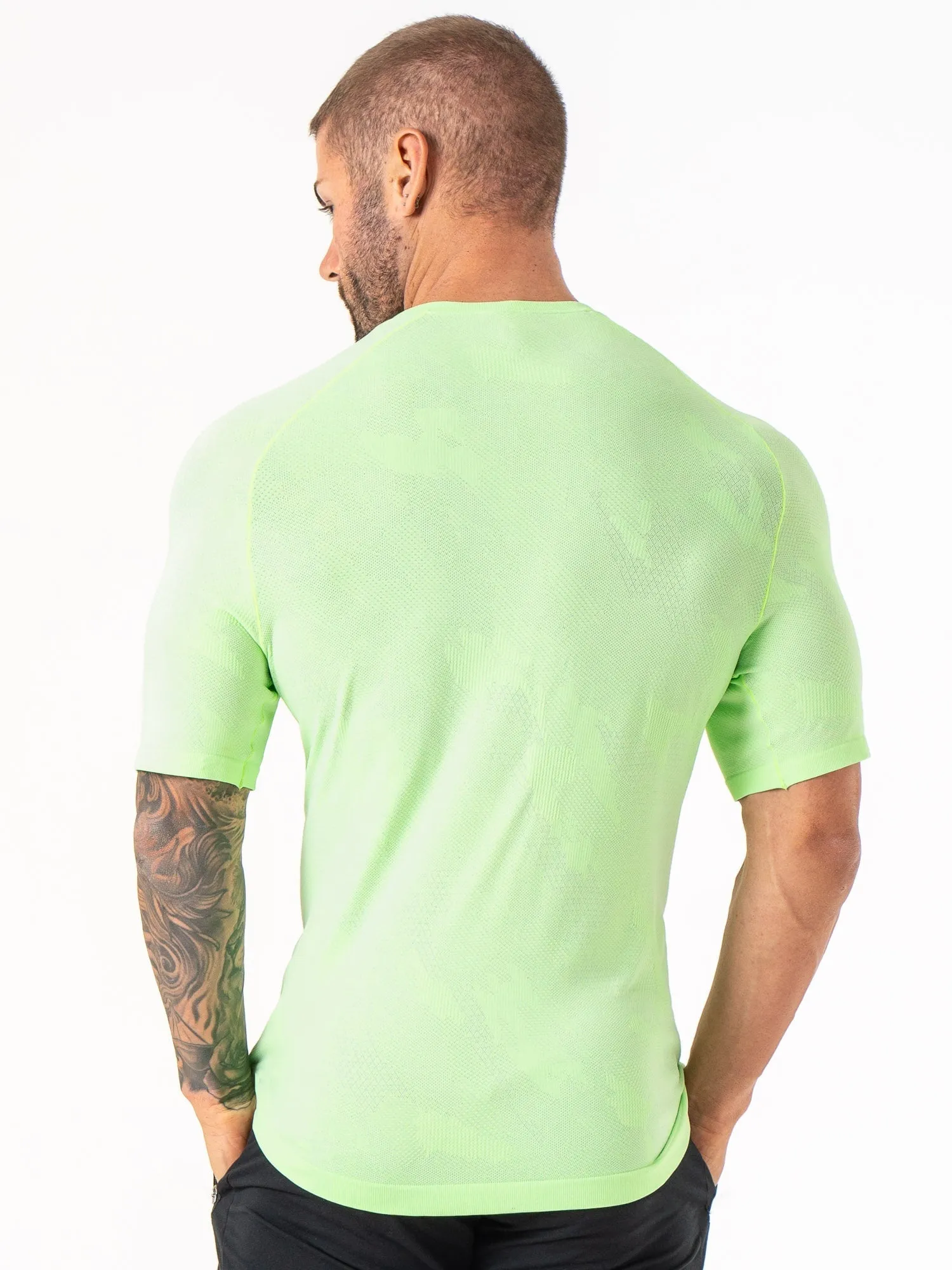 Aero Core Seamless T-Shirt - Lime