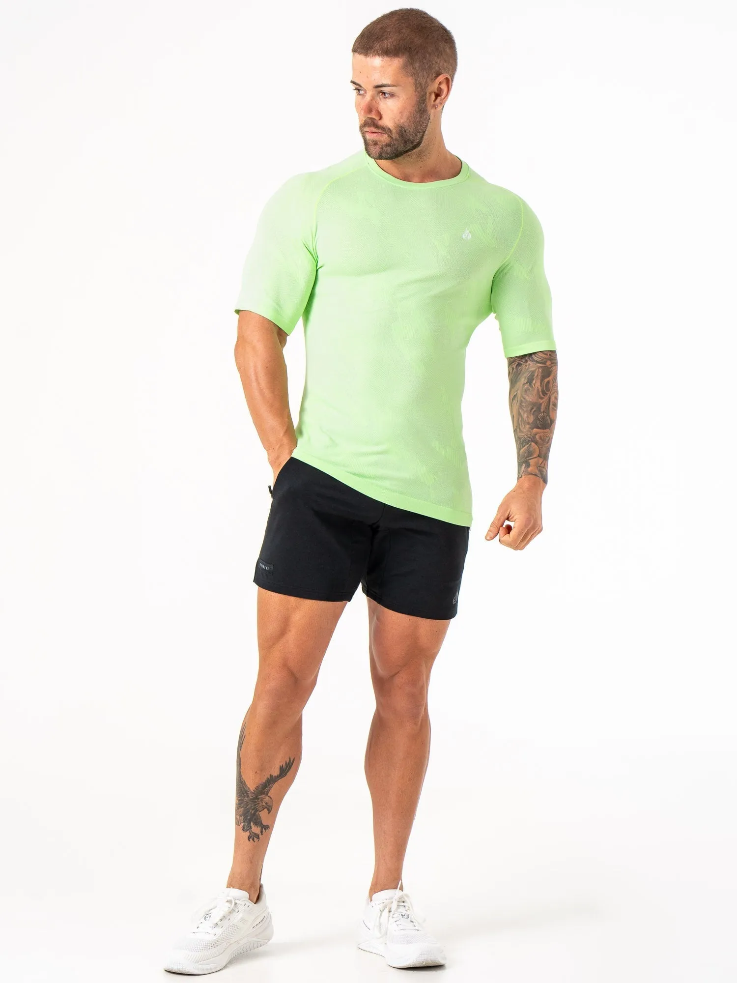 Aero Core Seamless T-Shirt - Lime