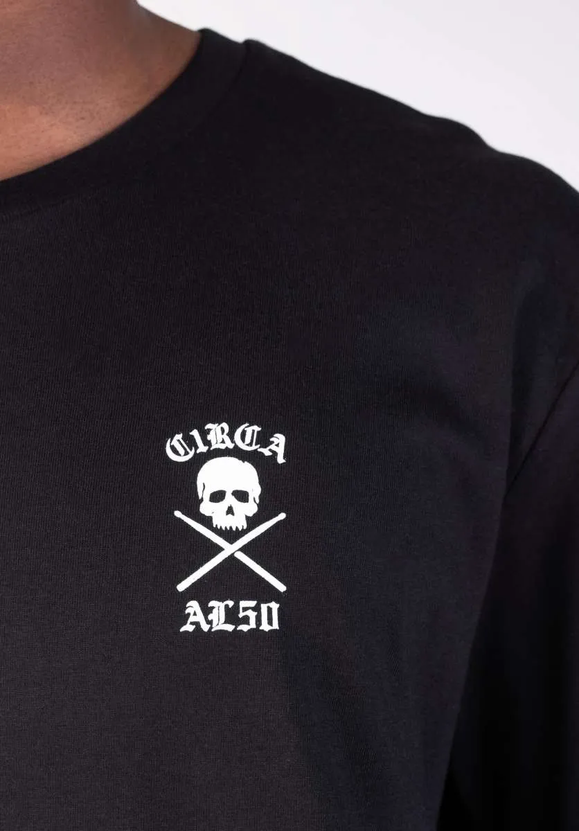 AL 50 SKULL T-Shirt - Black