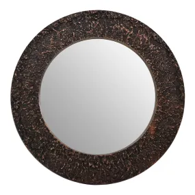 Almora Copper Finish Wall Mirror