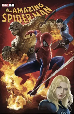 AMAZING SPIDER-MAN 1 FACSIMILE SKAN SRISUWAN VARIANT