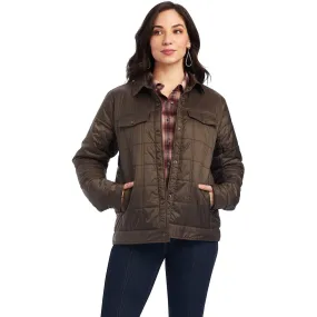 Ariat Women's Banyan Bark Puffer Trucker Jacket