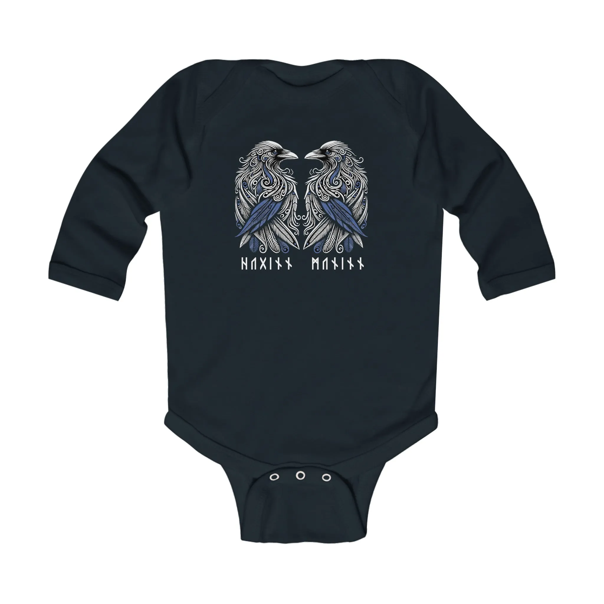 Baby Bodysuit -  Huginn and Muninn