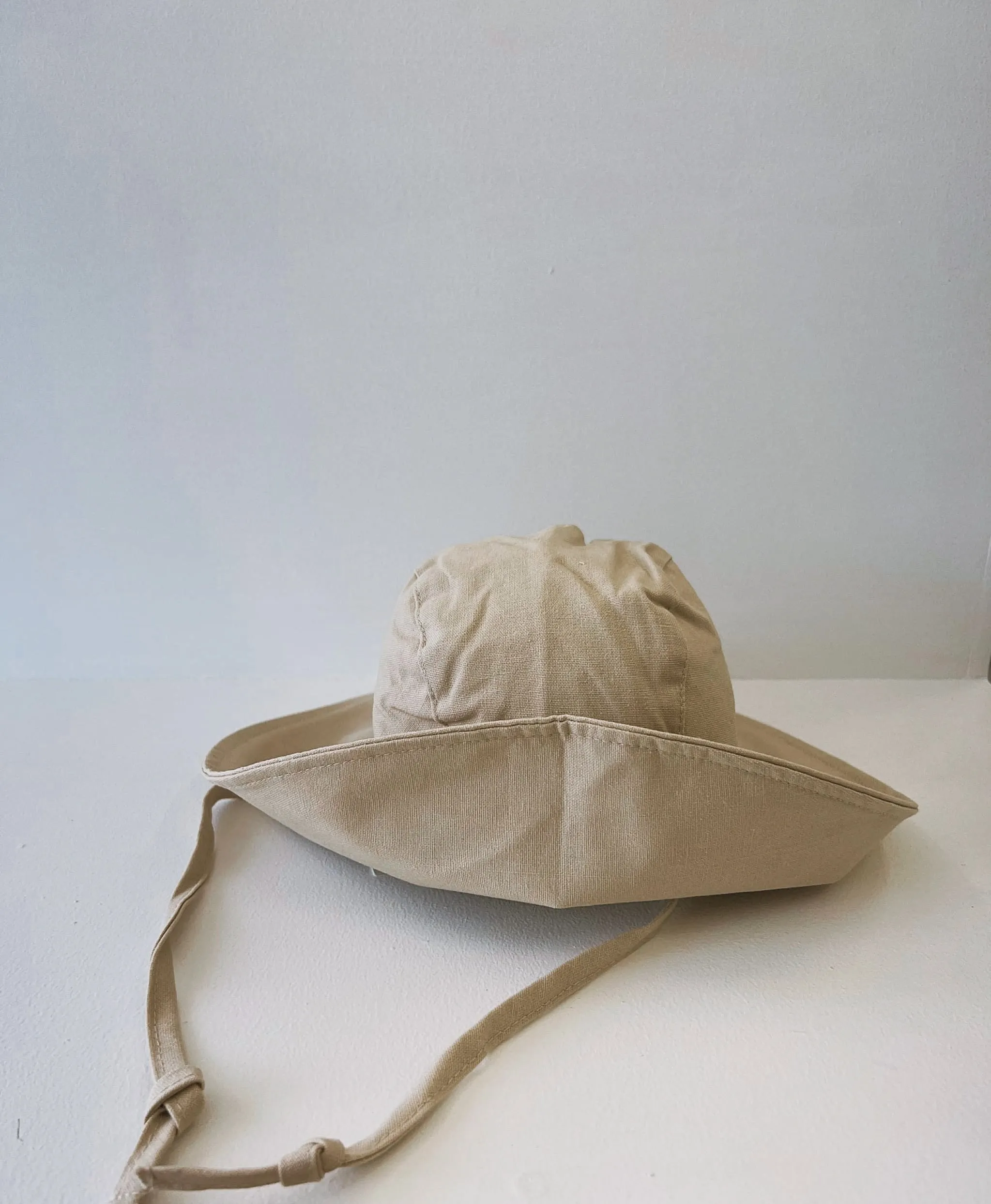 Baby Sun Hat Beige Medium