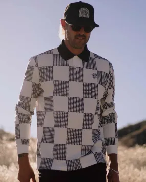 Back 9 Checker Polo