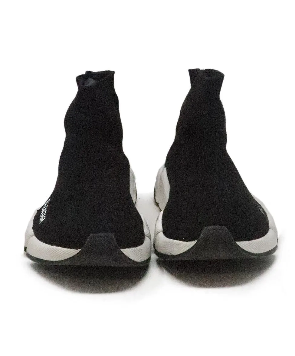 Balenciaga Black Spandex Sneakers sz 8