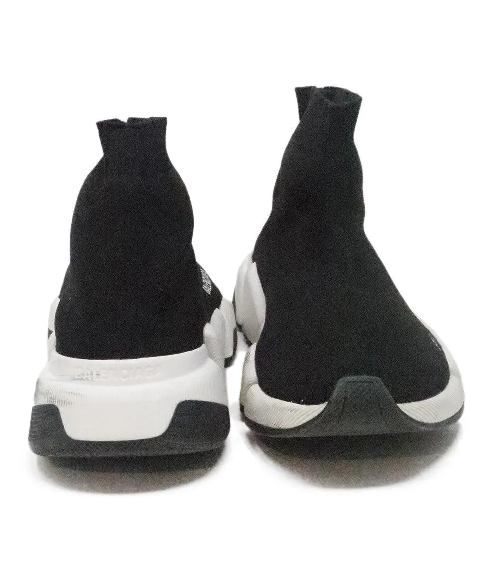 Balenciaga Black Spandex Sneakers sz 8