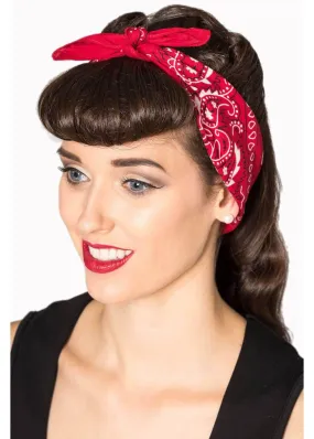 Banned Lysia Bandana Red