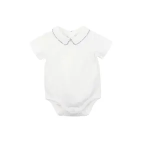 Bebe Baby Jude Collared Bodysuit - Cloud