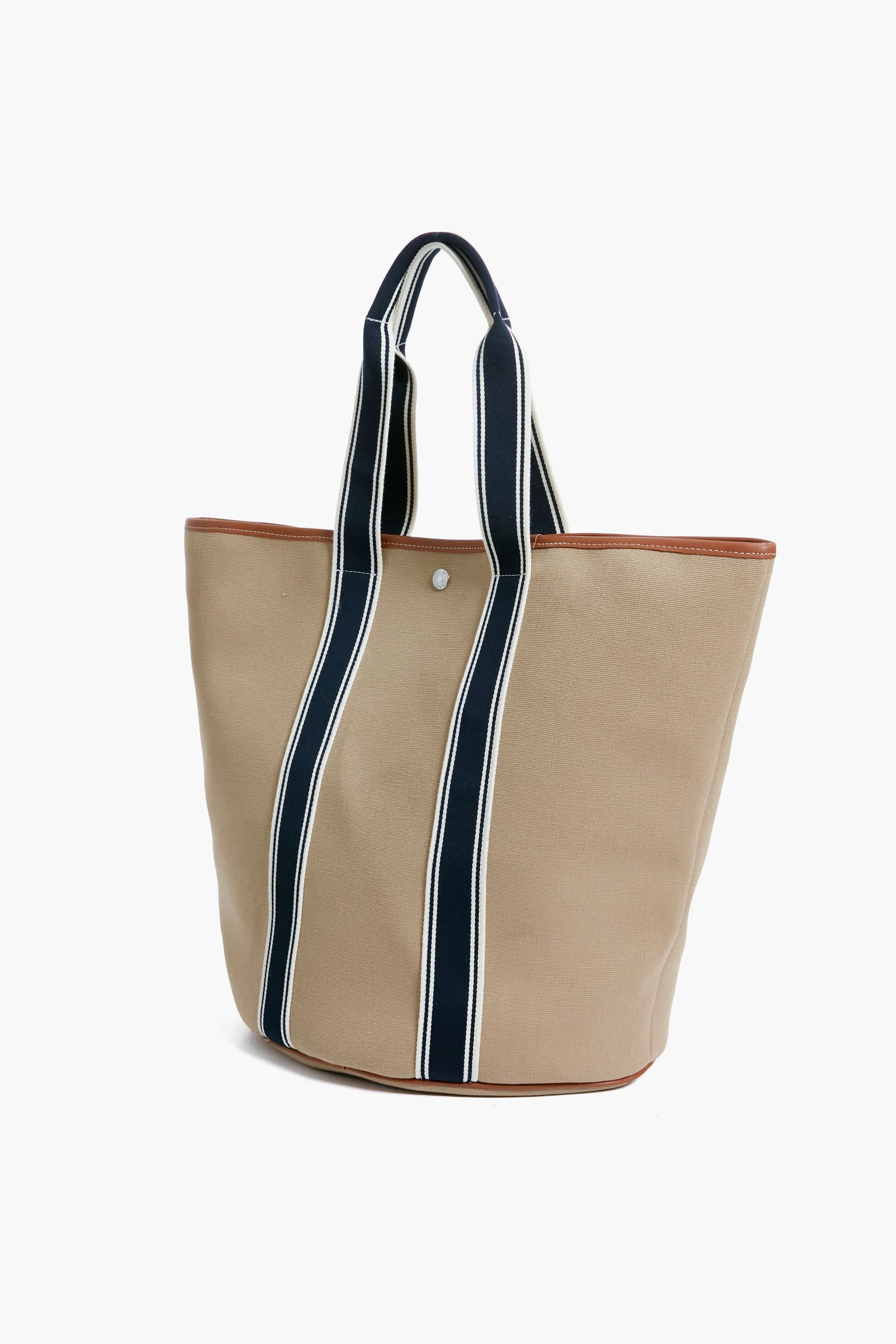 Beige Cruise Bucket XL Cruise Line Tote