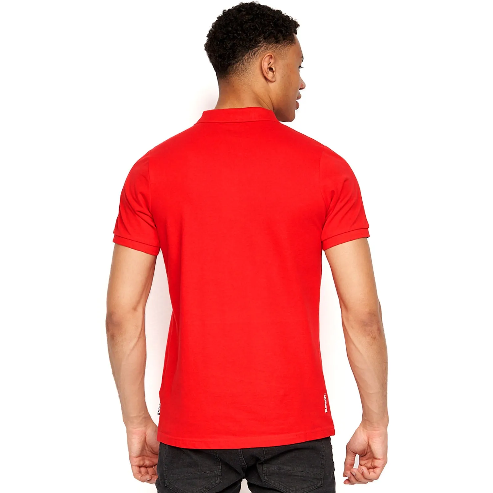 Bench Mens Cometer Short Sleeve Slim Fit Polo Shirt