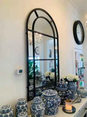 Black Iron Arch Mirror