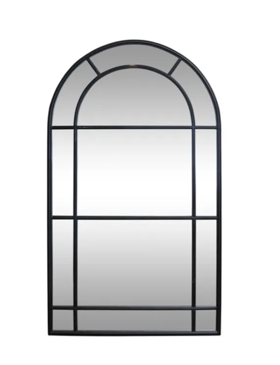 Black Iron Arch Mirror