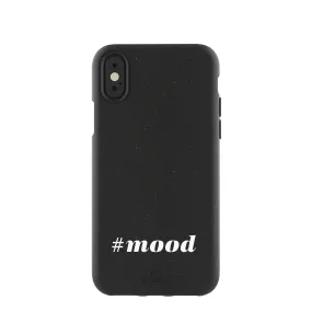 Black #mood iPhone X Case