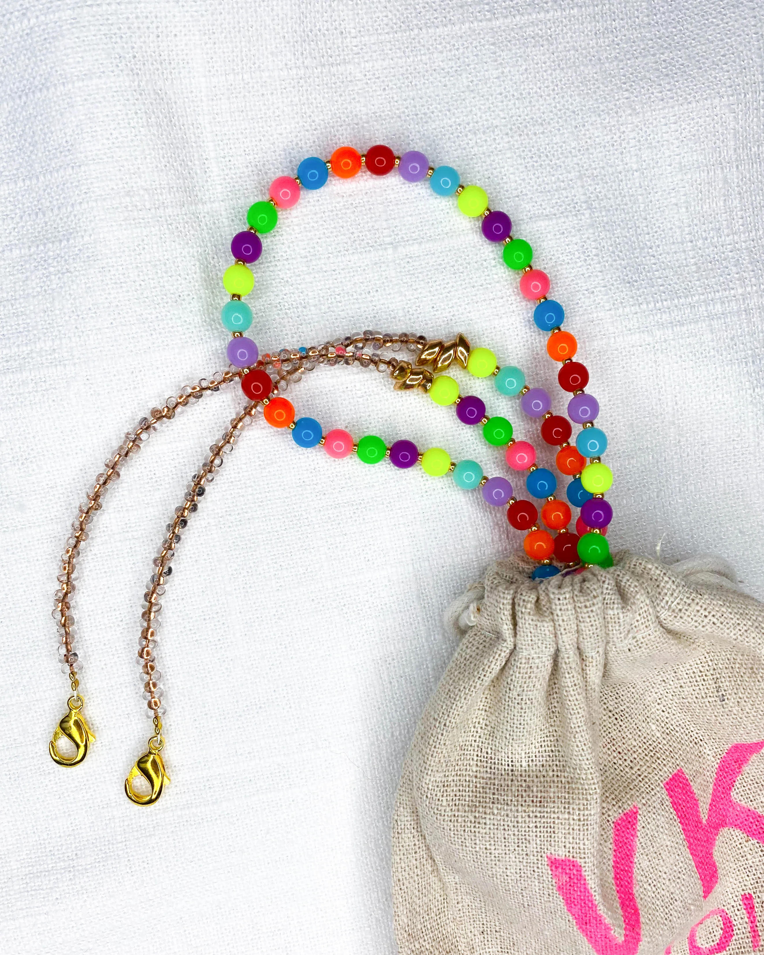 Brillenkette "Neon Rainbow"