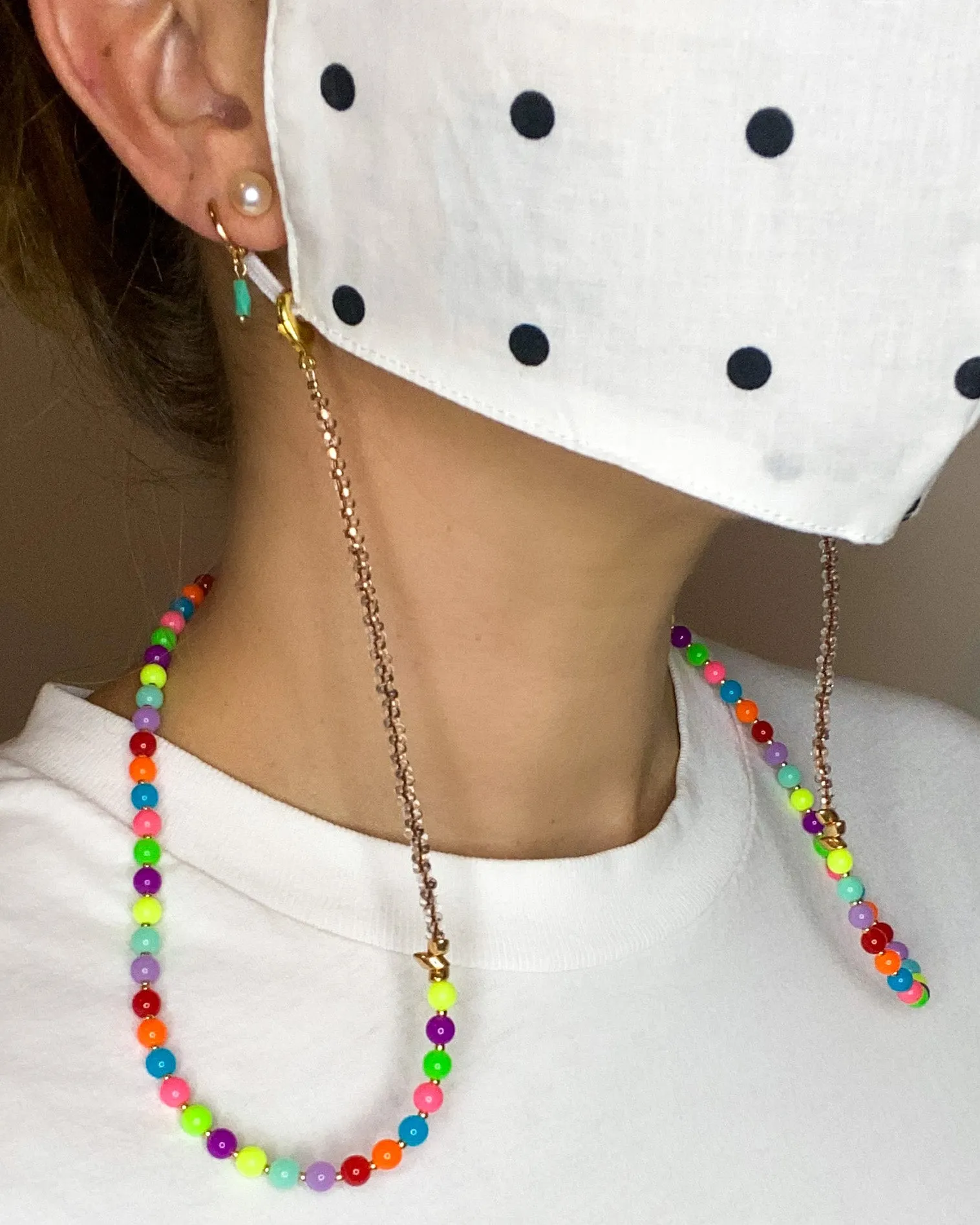 Brillenkette "Neon Rainbow"