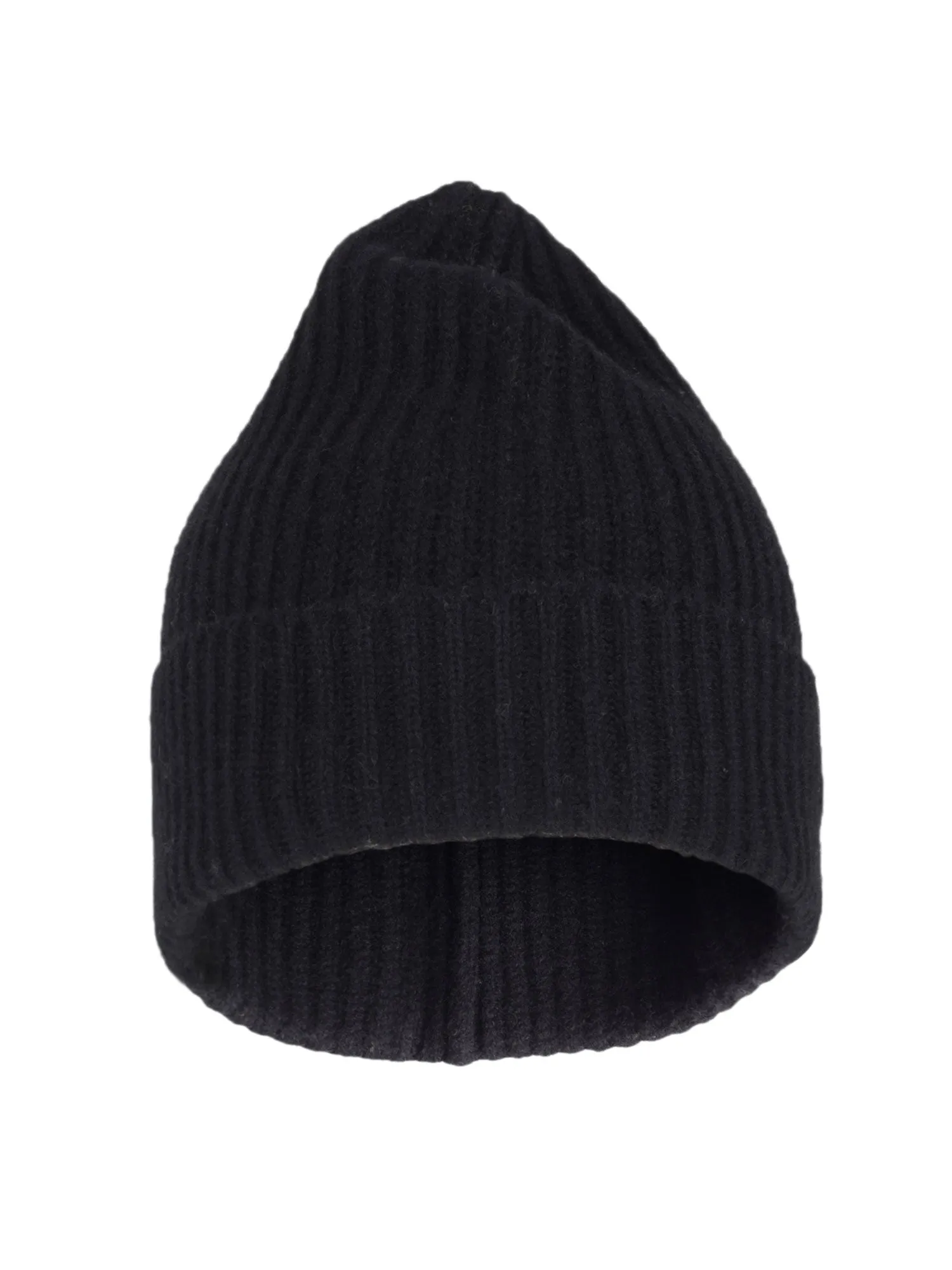 Cashmere beanie men "Ask" - black