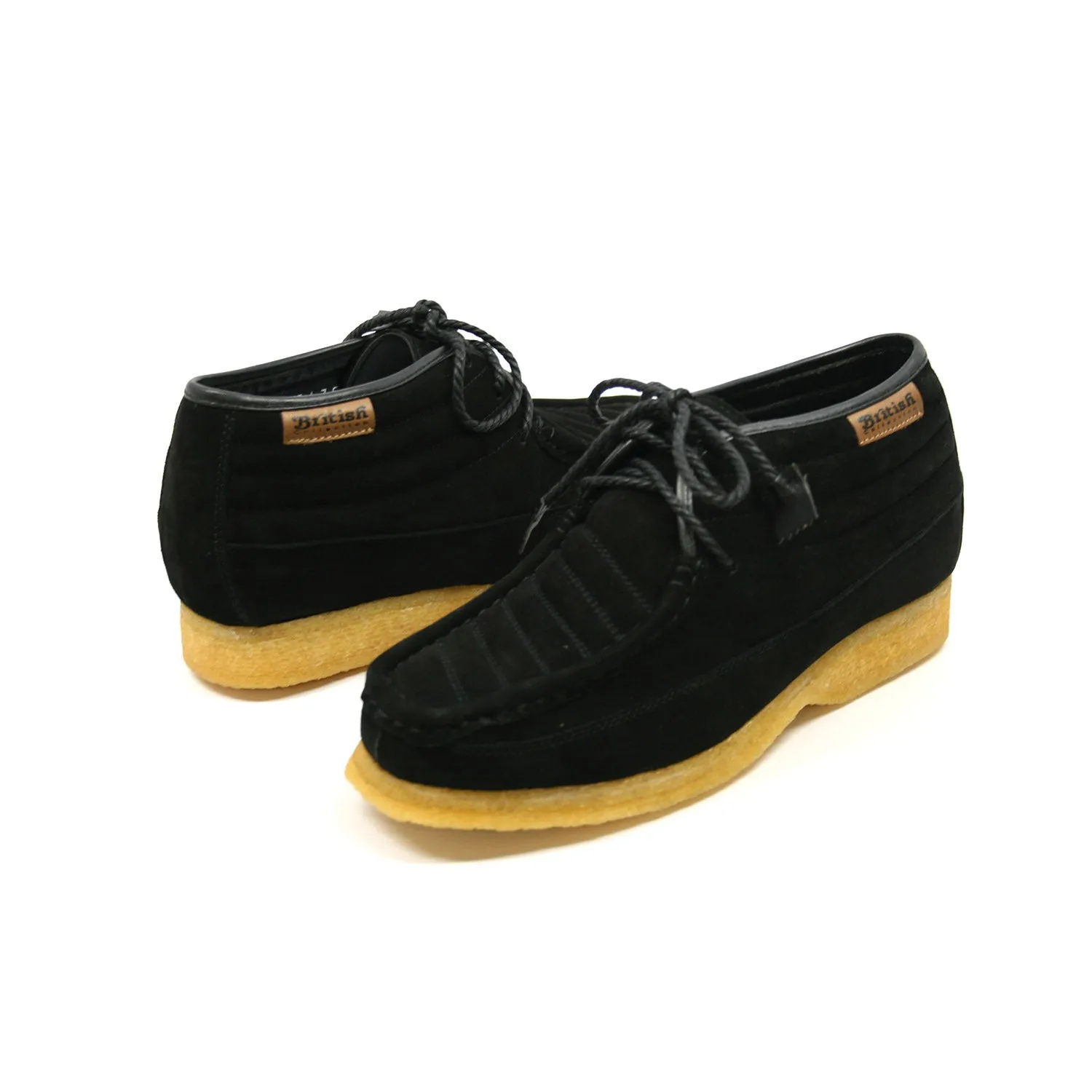 Castle Suede Lace-Up Shoe with Crepe Sole - Quality Craftsmanship, Style, and Comfort