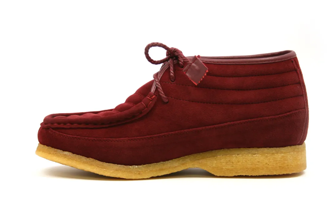 Castle Suede Lace-Up Shoe with Crepe Sole - Quality Craftsmanship, Style, and Comfort