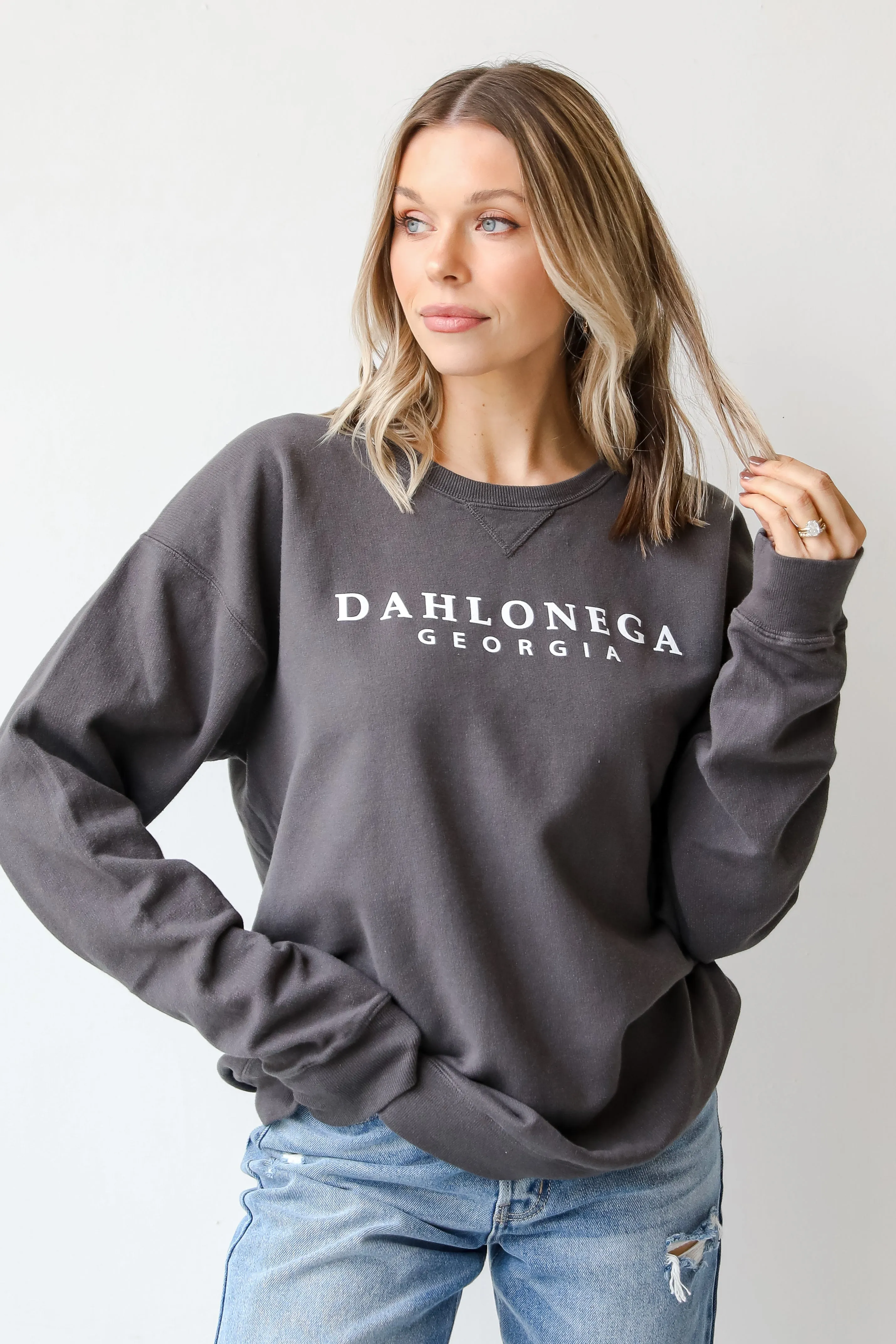 Charcoal Dahlonega Georgia Sweatshirt