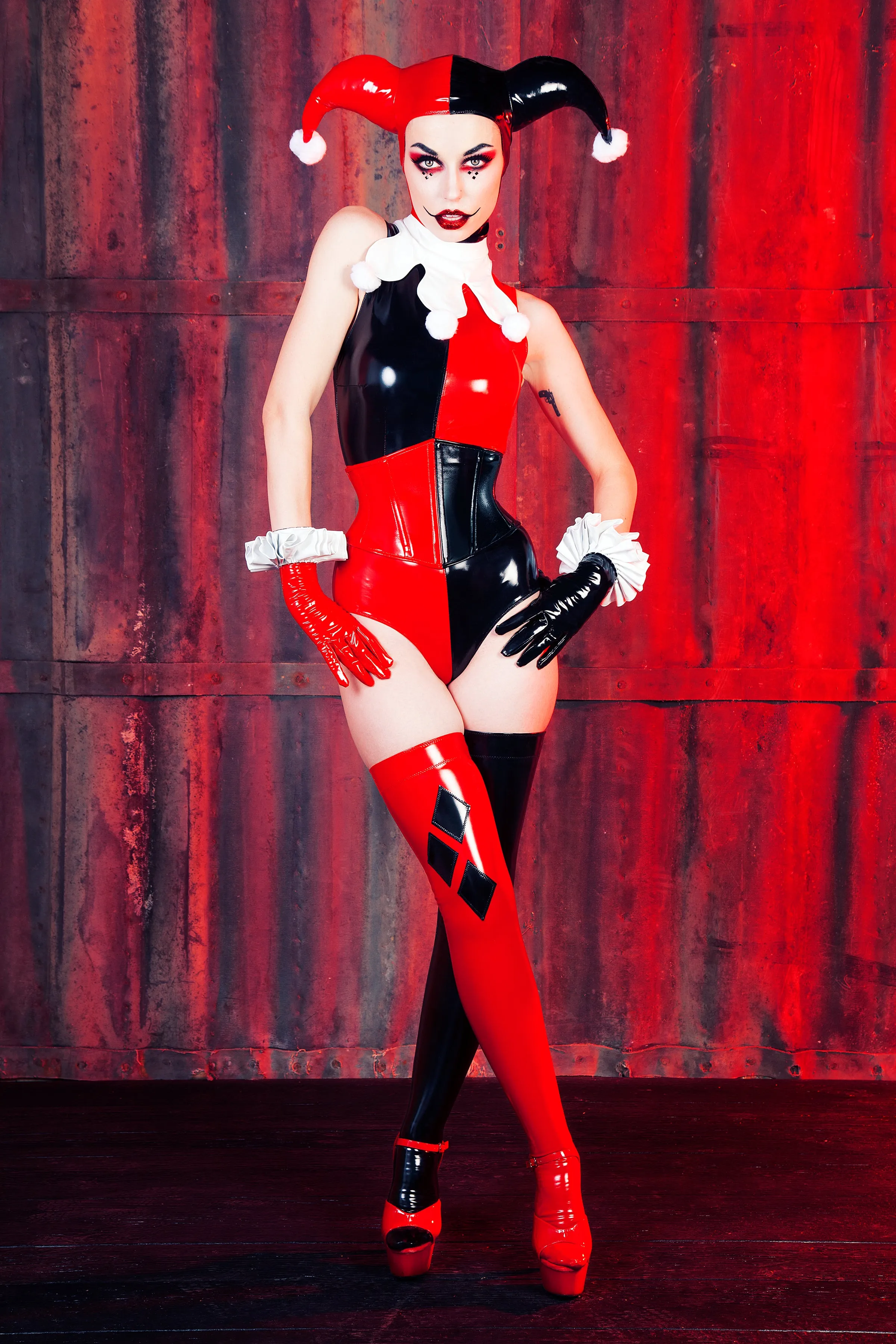 Classic Harley Quinn Hood