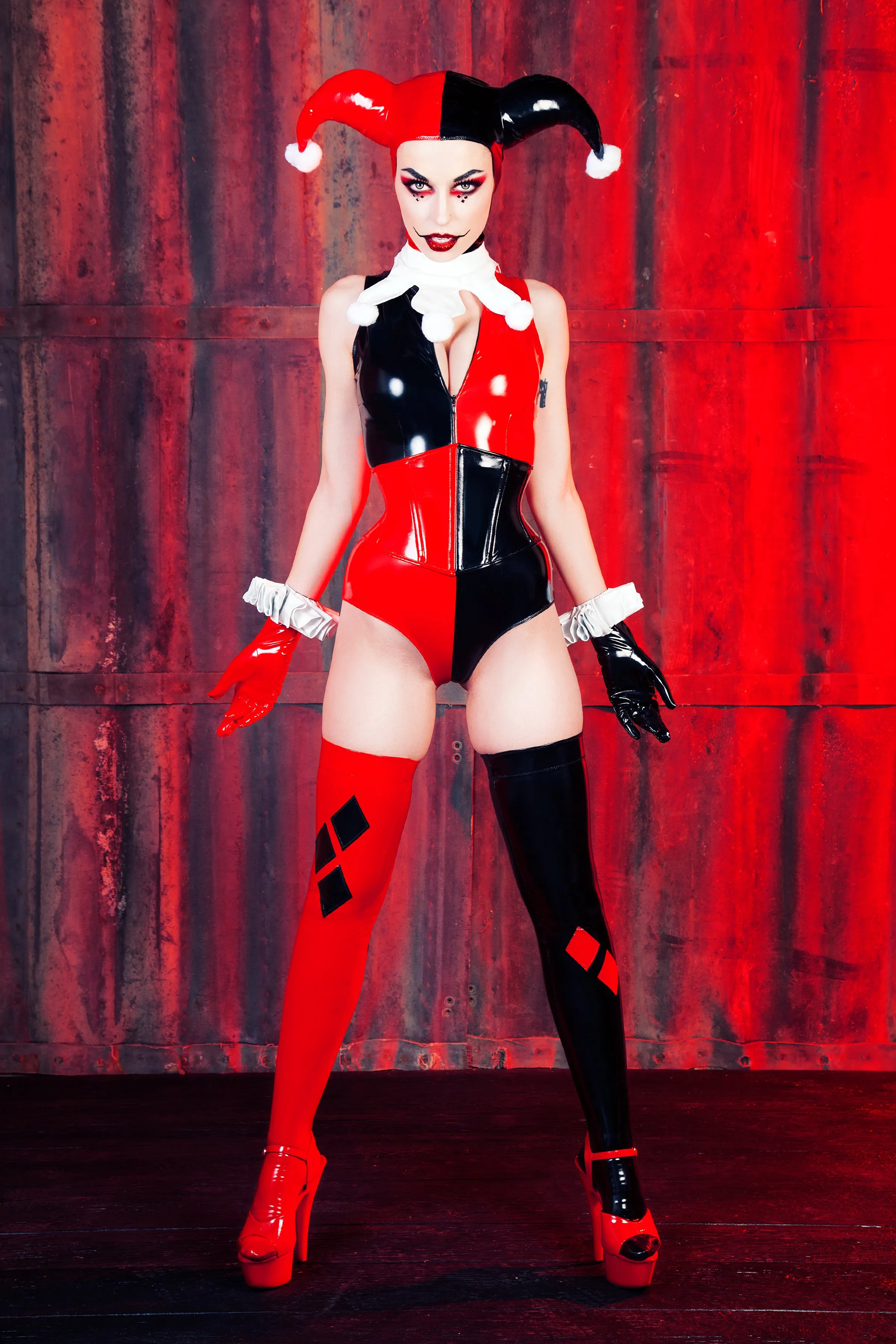 Classic Harley Quinn Hood