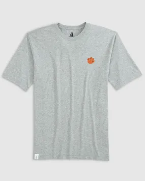 Clemson Heathered Spencer Cotton T-Shirt