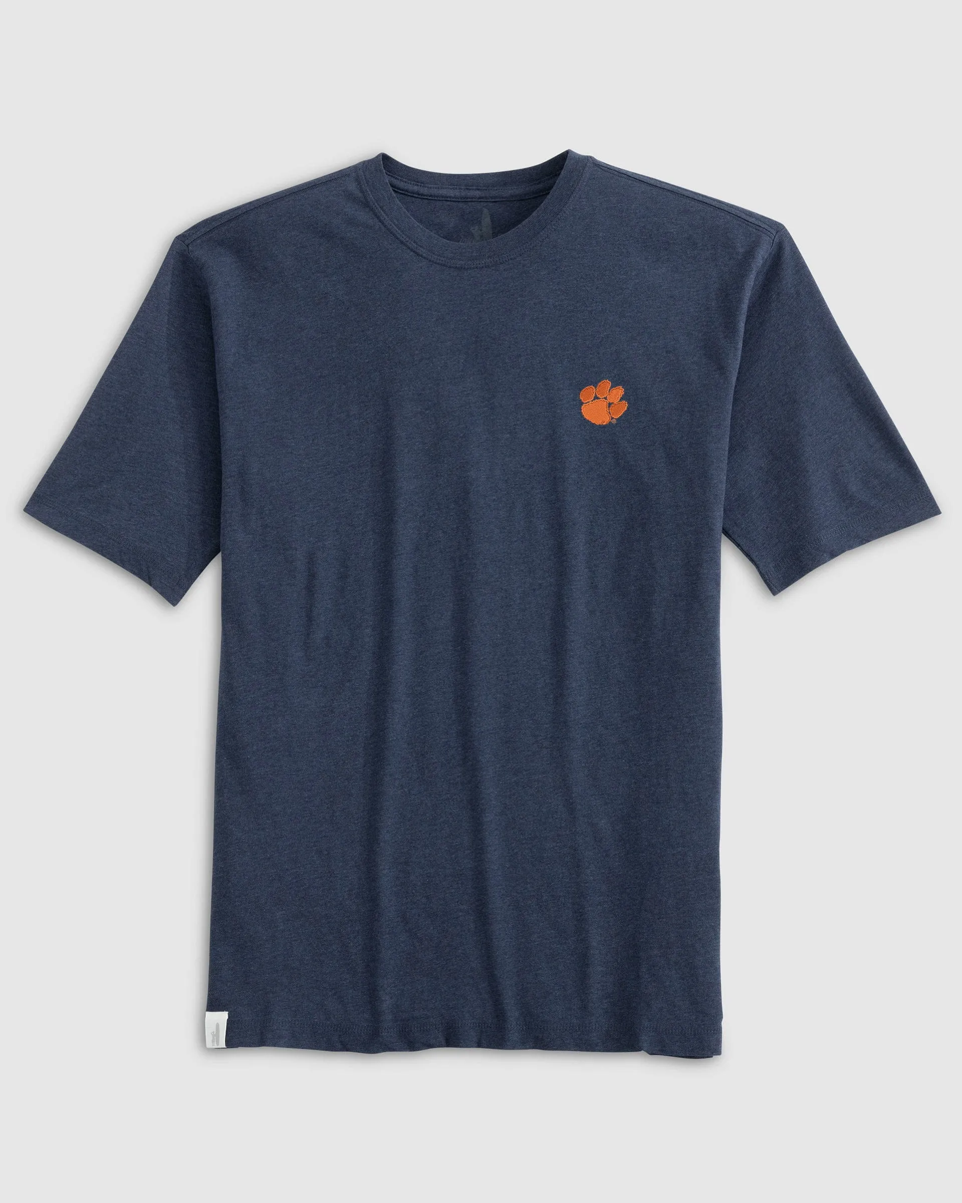 Clemson Heathered Spencer Cotton T-Shirt