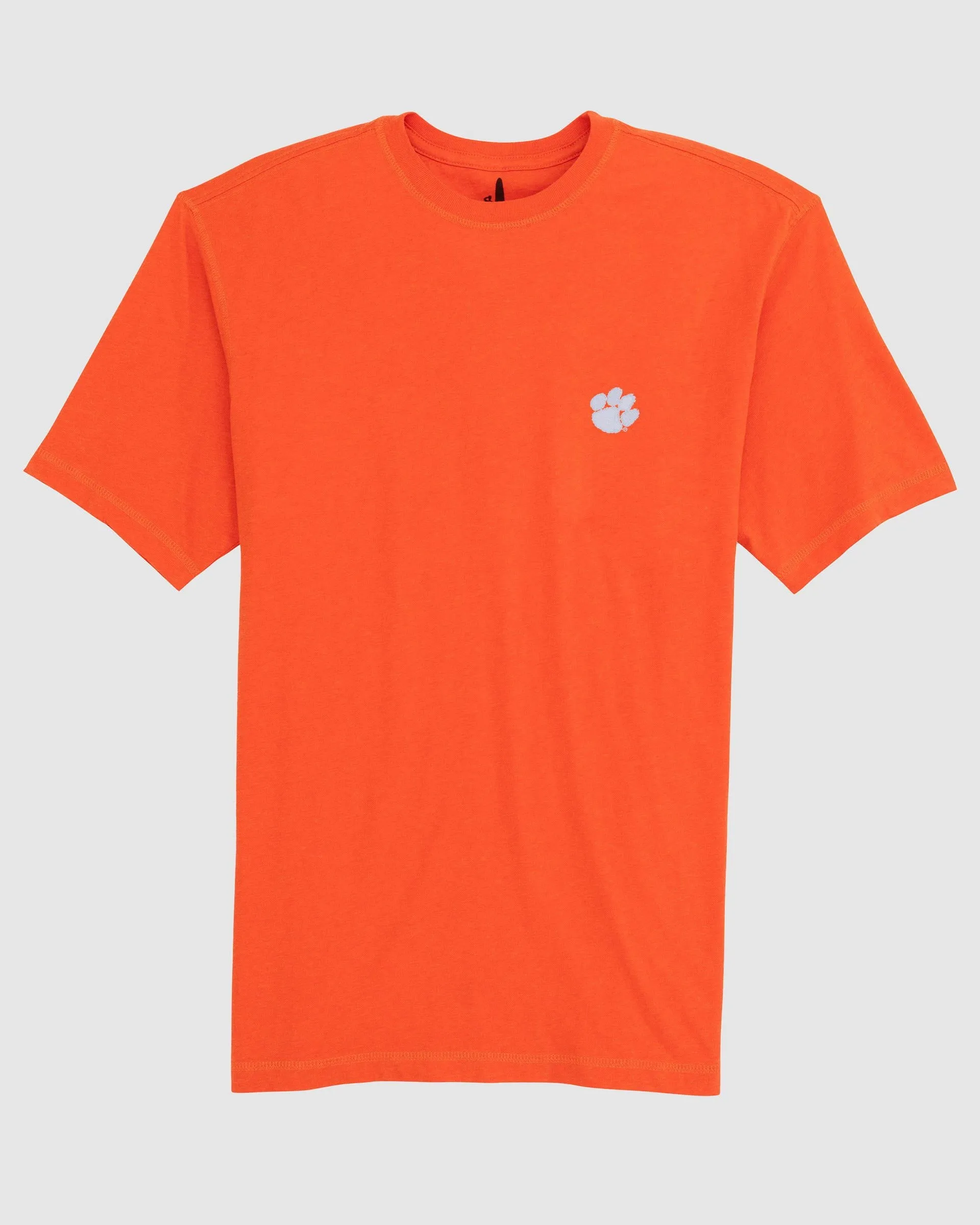 Clemson Heathered Spencer Cotton T-Shirt