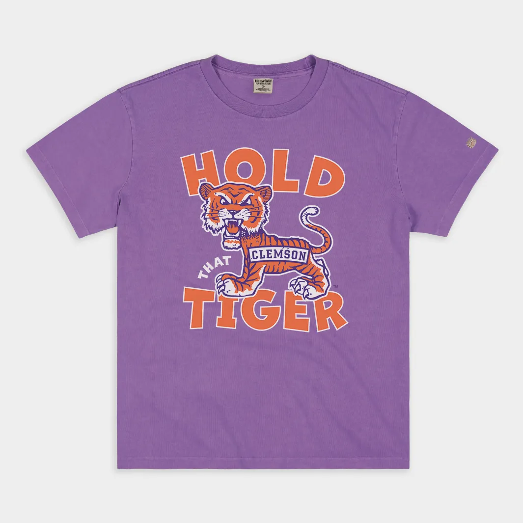 Clemson "Hold That Tiger" Vintage Heavyweight Tee