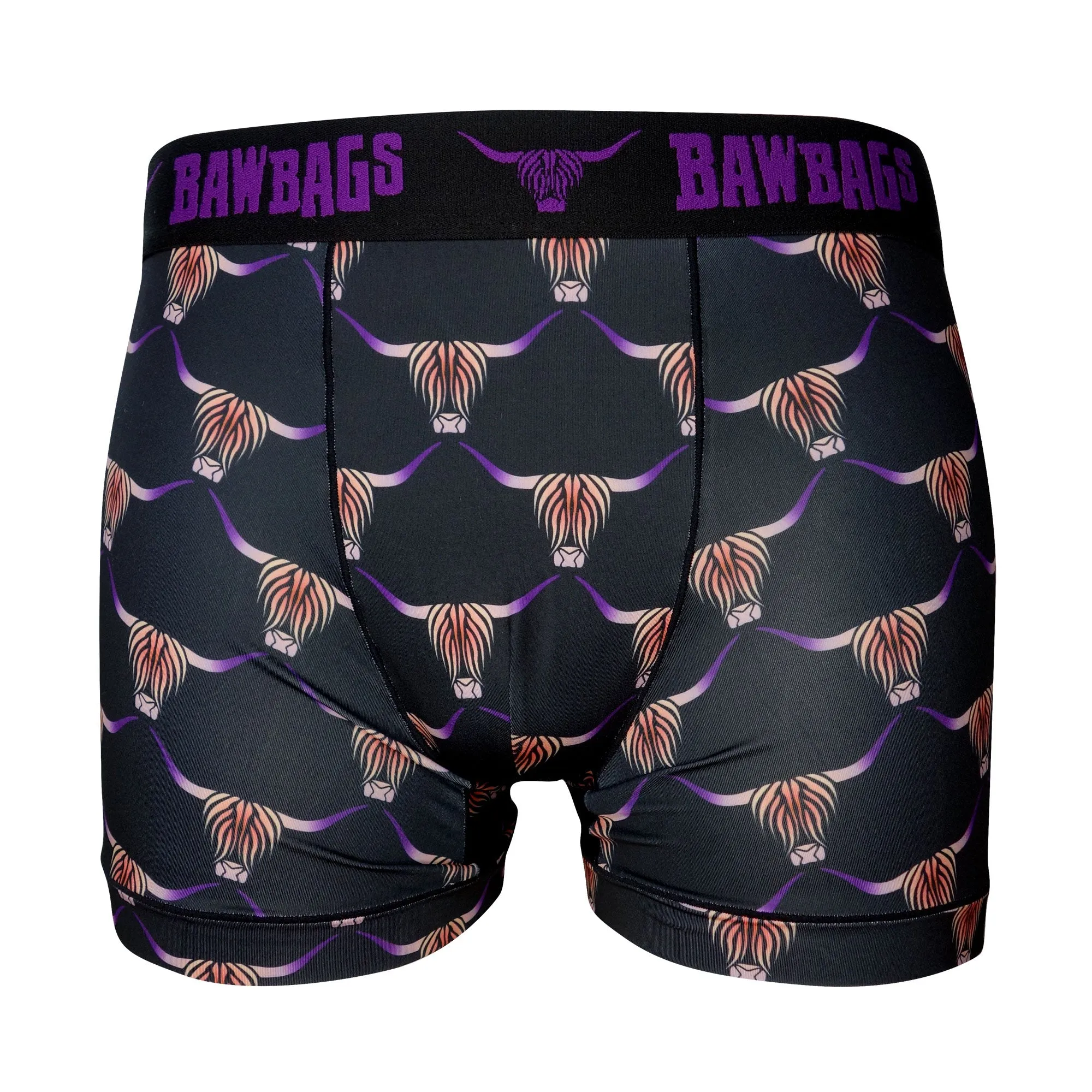 Cool De Sacs Highland Cow Technical Boxer Shorts