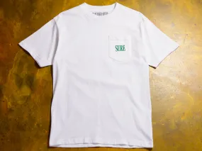 Crew Pocket T-Shirt - White