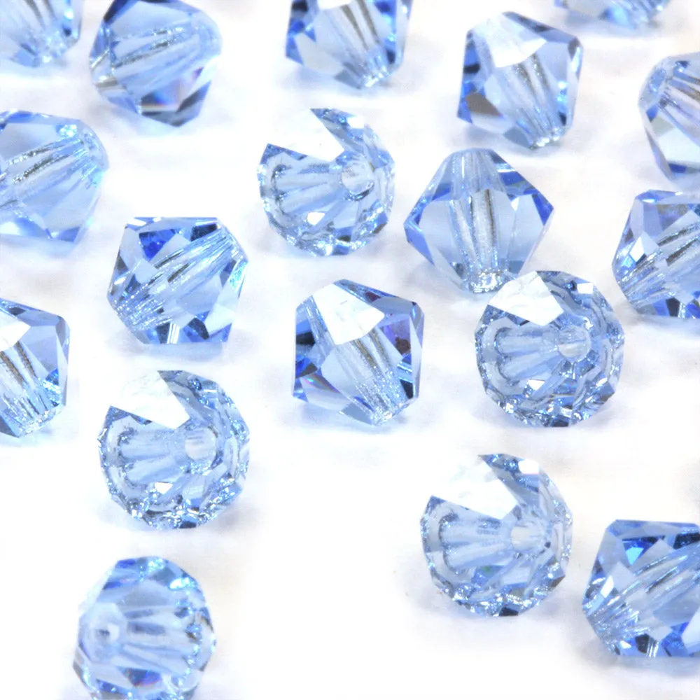 Crystal 5mm Bicone Blue Bundle - Pack of 6