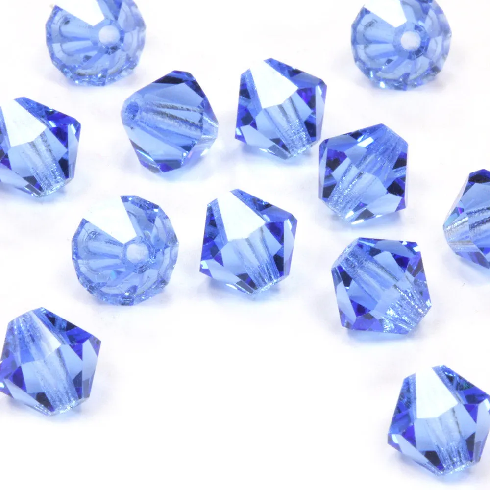 Crystal 5mm Bicone Blue Bundle - Pack of 6