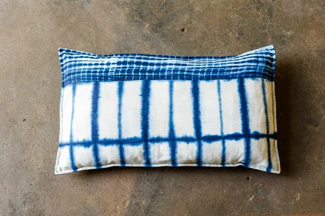 Cushion Design Indigo Tie & Dye Pillow Case