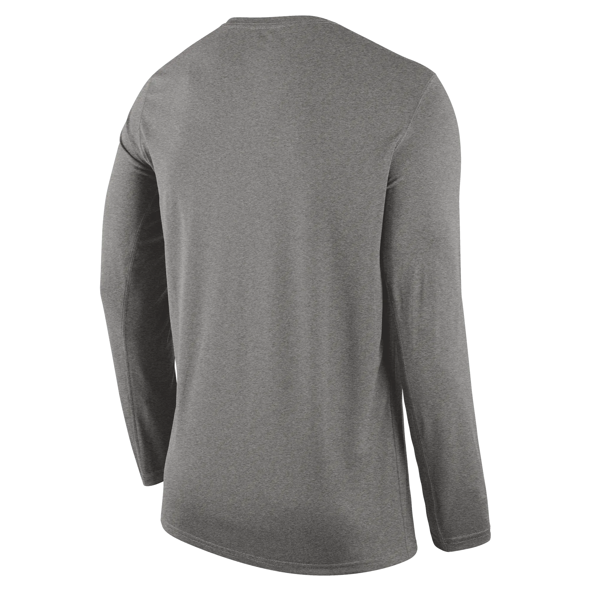 DALLAS MAVERICKS NIKE 22-23 GREY PRACTICE LONG SLEEVE TEE