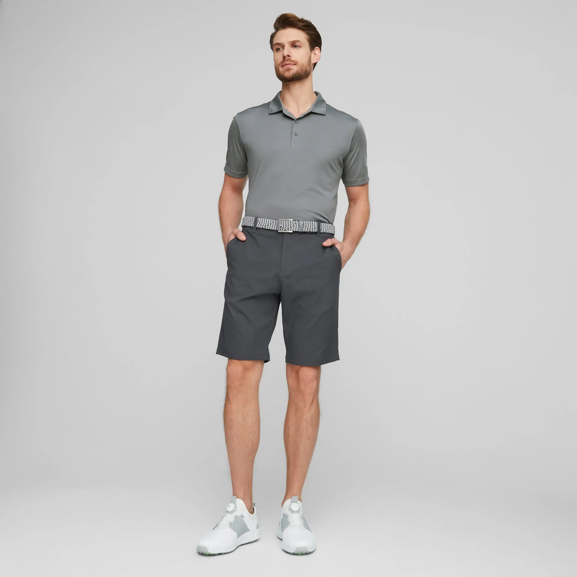 Dealer 10" Golf Shorts | Strong Gray