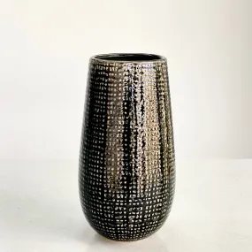 Diamondback Ceramic Round Large Vase