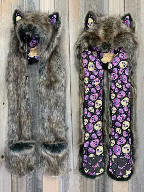 Dire Wolf  Dia De Los Muertos CE SpiritHood