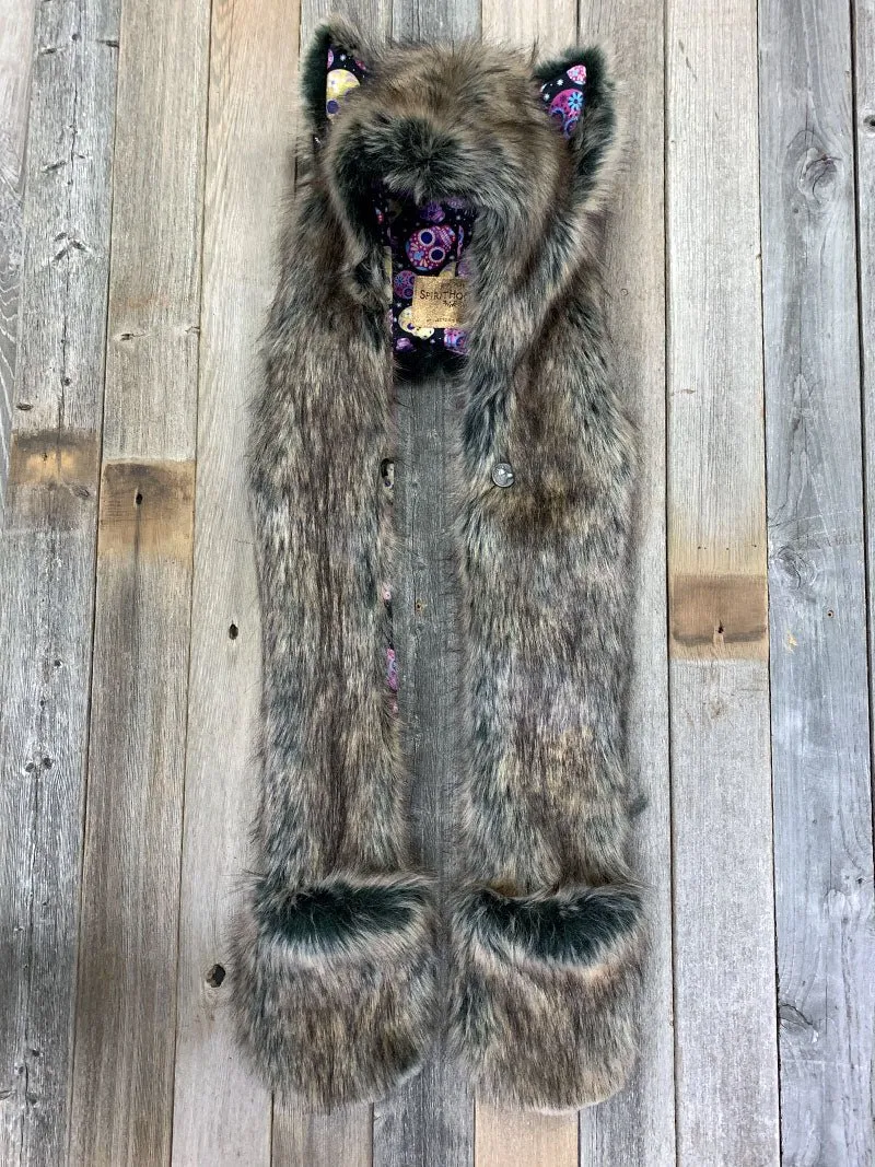 Dire Wolf  Dia De Los Muertos CE SpiritHood